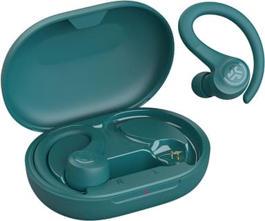 JLab Go Air Sport true wireless in-ear høretelefoner (blågrøn)
