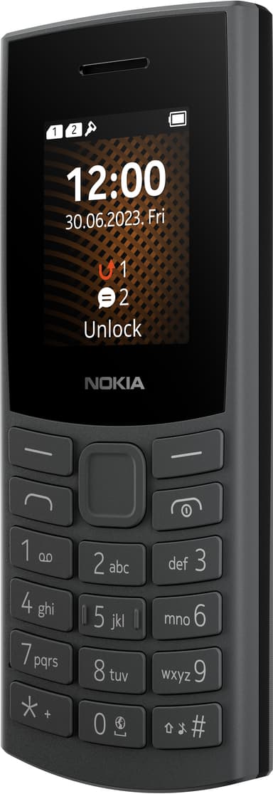 Nokia 105 Classic mobiltelefon (sort)