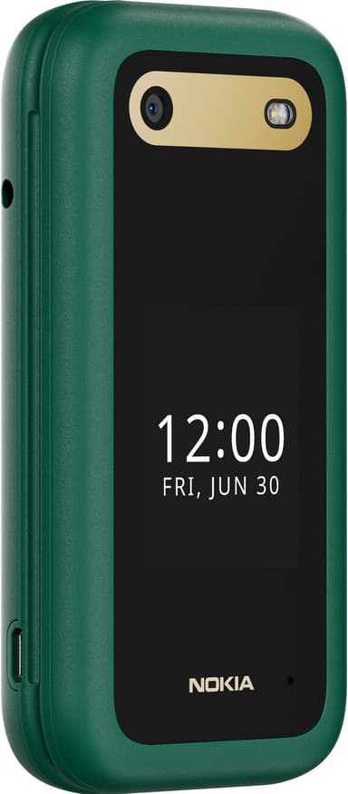 Nokia 2660 flip-mobil (grøn)