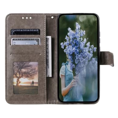 SKALO Google Pixel 7a Mandala Flip Cover - Grå