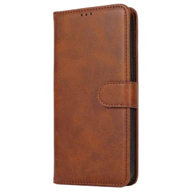 SKALO Motorola Edge 40 5G Premium Wallet Flip Cover - Brun