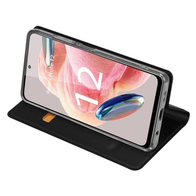 DUX DUCIS Xiaomi Redmi Note 12 4G Skin Pro Series Flip Cover - Sort