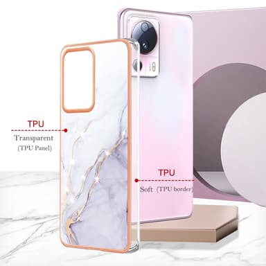 SKALO Xiaomi 13 Lite Marmor TPU-cover - #2