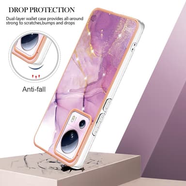 SKALO Xiaomi 13 Lite Marmor TPU-cover - #1