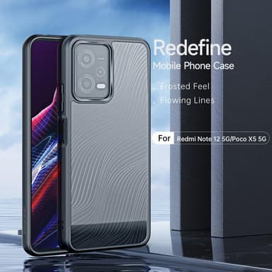 DUX DUCIS Xiaomi Redmi Note 12 5G Aimo Series Cover - Sort