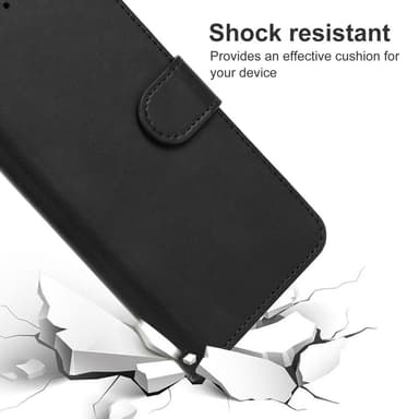 SKALO Motorola Edge 40 5G Premium Wallet Flip Cover - Brun