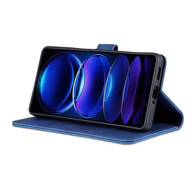 SKALO Xiaomi Redmi Note 12 Pro 5G AZNS Pungetuie - Blå