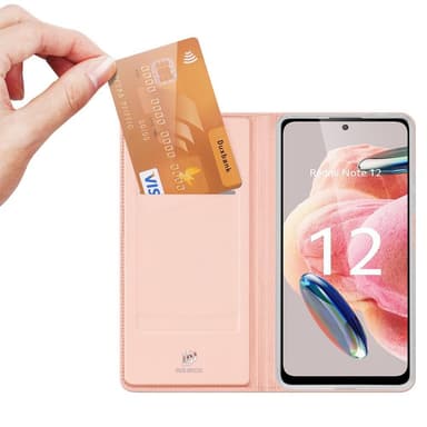 DUX DUCIS Xiaomi Redmi Note 12 4G Skin Pro Series Flip Cover - Pink