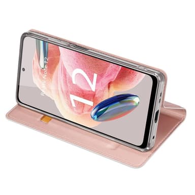 DUX DUCIS Xiaomi Redmi Note 12 4G Skin Pro Series Flip Cover - Pink