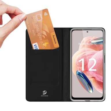 DUX DUCIS Xiaomi Redmi Note 12 4G Skin Pro Series Flip Cover - Sort
