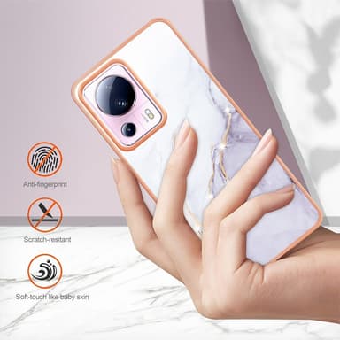 SKALO Xiaomi 13 Lite Marmor TPU-cover - #2