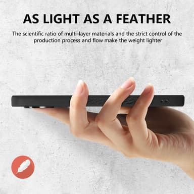 SKALO Xiaomi 13 Pro 5G Crocodile PU Leather Hybrid Cover - Sort