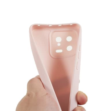 SKALO Xiaomi 13 5G Ultratynd TPU-skal - Pink