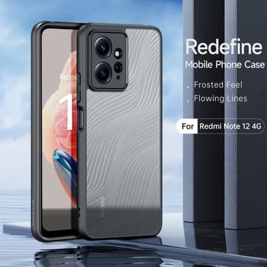 DUX DUCIS Xiaomi Redmi Note 12 4G Aimo Series Cover - Sort