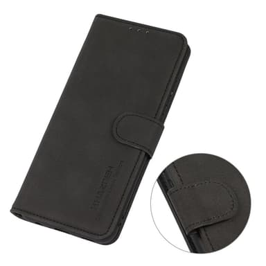 SKALO Xiaomi 13 5G KHAZNEH Pungetui i PU-læder - Sort
