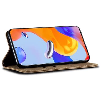 SKALO Xiaomi 13 Pro 5G Jeans Flip Cover - Khaki