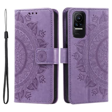SKALO Xiaomi 13 Lite Mandala Flip Cover - Lilla