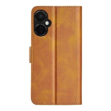 SKALO OnePlus Nord CE 3 Lite 5G Premium Wallet Flip Cover - Lys brun