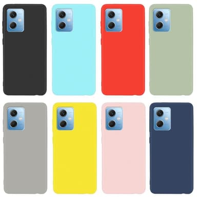 SKALO Xiaomi Redmi Note 12 5G Ultratynd TPU-skal - Rød