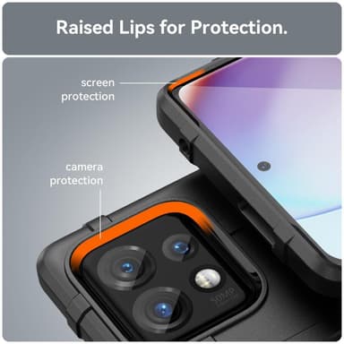 SKALO Motorola Edge 40 Pro 5G Rugged Shield Stødsikker TPU-cover