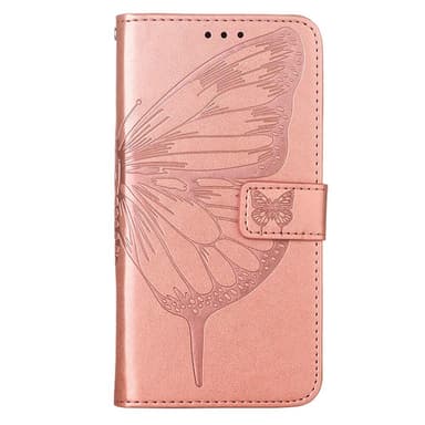 SKALO OnePlus Nord CE 3 Lite 5G Mandala Butterfly Flip Cover - Rosa guld