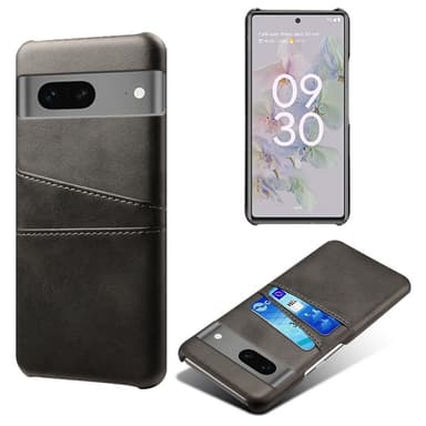 SKALO Google Pixel 7a PU-læder Kortholder Cover - Sort