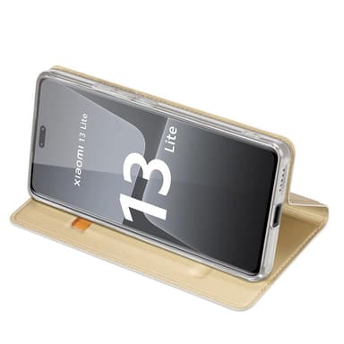 DUX DUCIS Xiaomi 13 Lite Skin Pro Series Flip Cover - Guld