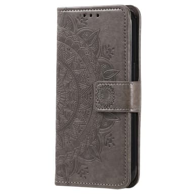 SKALO Xiaomi 13 5G Mandala Flip Cover - Grå