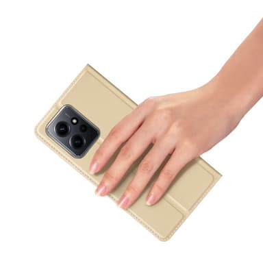 DUX DUCIS Xiaomi Redmi Note 12 4G Skin Pro Series Flip Cover - Guld