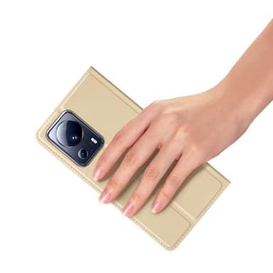 DUX DUCIS Xiaomi 13 Lite Skin Pro Series Flip Cover - Guld