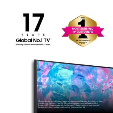 Samsung 50" CU7175 4K LED Smart TV (2023)