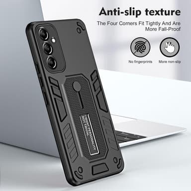 Til Samsung Galaxy A54 5G Kickstand Hybrid-etui Dobbeltlagsbeskyttelse