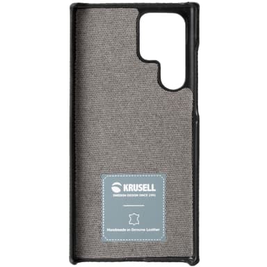 Krusell Lædercover Galaxy S22 Ultra Black