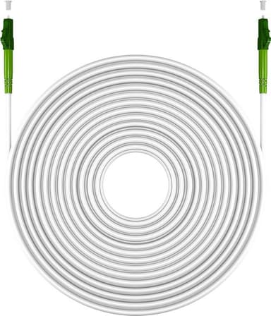 Goobay Lyslederkabel (FTTH), Singlemode (OS2) White, hvid (Simplex), 3 m