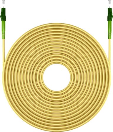 Goobay Lyslederkabel (FTTH), Singlemode (OS2) Yellow, gul (Simplex), 0,5 m