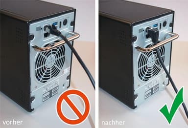 Goobay Netværkskabel CAT 6A vinklet 1x 90°, U/UTP, sort