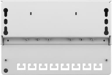 Goobay CAT 5e mini/desktop-patch-panel, 8 porte (1 HE)