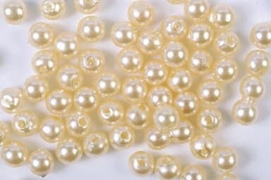 Voksperler 4mm 500g gul