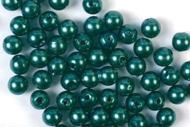 Voksperler 5mm 500g grøn