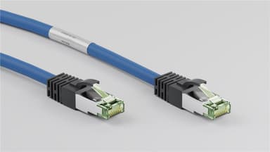 CAT 8.1 Patchkabel, S/FTP (PiMF), blå