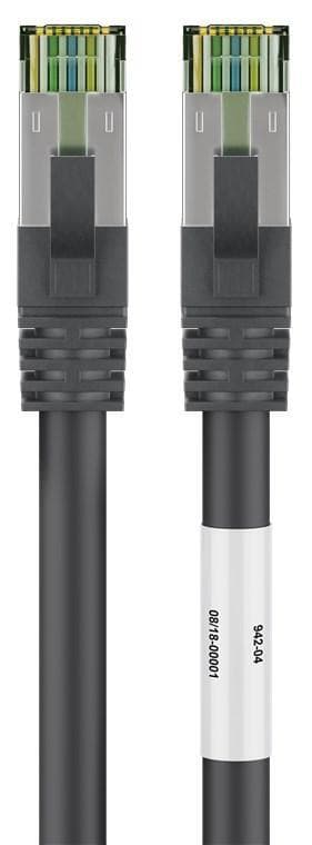 Patchkabel CAT 8.1, S/FTP (PiMF), sort