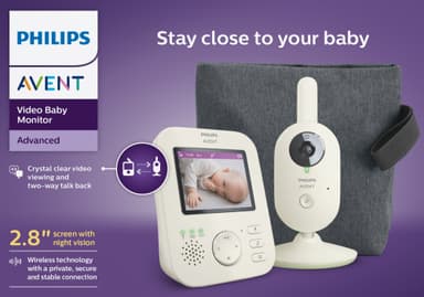Philips Avent babyalarm med video SCD882/26
