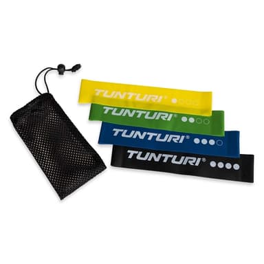 TUNTURI RESISTANCE BAND SET 4 PCS.