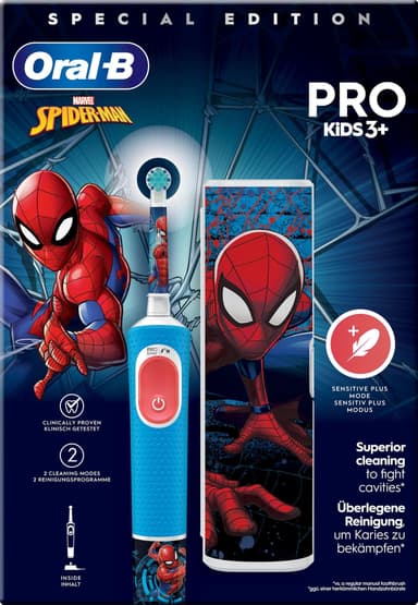 Oral-B Vitality Pro Kids Spiderman eltandbørste til børn 773390
