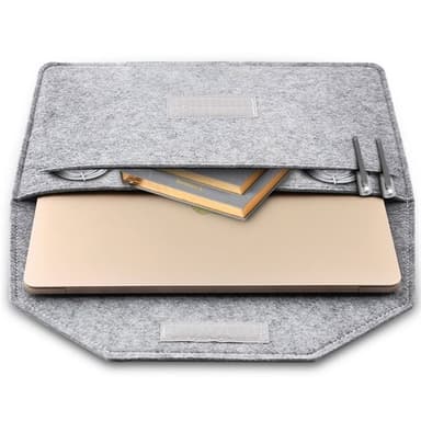 Laptopfoderal i filtstof 17