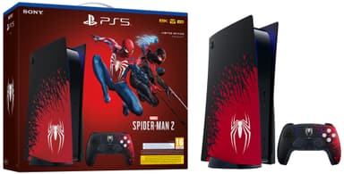PlayStation 5 + Marvel's Spider-Man 2 Limited Edition pakke