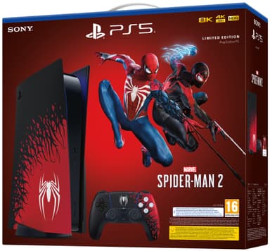 PlayStation 5 + Marvel's Spider-Man 2 Limited Edition pakke