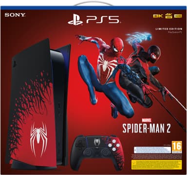 PlayStation 5 + Marvel's Spider-Man 2 Limited Edition pakke