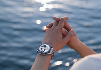 Huawei Watch Ultimate hybridur (blå)