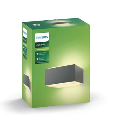 Philips myGarden Hedgehog Væglampe An